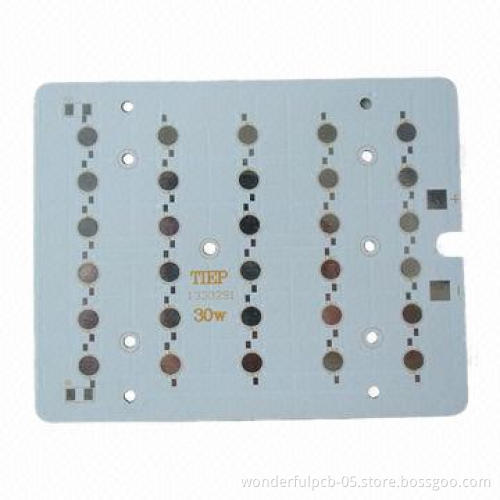 1L Aluminum Base PCB with Surface Treatment of OSP and 1.6mm Thickness